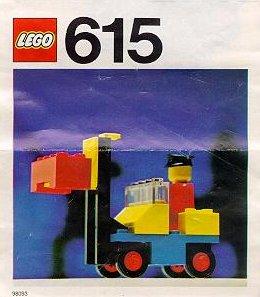615 Fork lift with driver